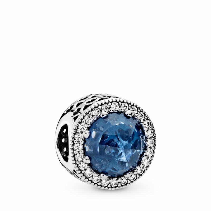 Pandora Sparkling Dark Blue Charm Silver Egypt GK0621957